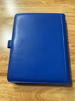 Pokemon Trading Card Game Ultra Pro 4-Pocket Premium Snap Binder Blue - Image 2