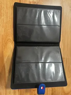 Pokemon Trading Card Game Ultra Pro 4-Pocket Premium Snap Binder Blue - Image 3