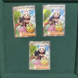 Lot of 3 Dawn Trainer Pokemon Cards - Image 1