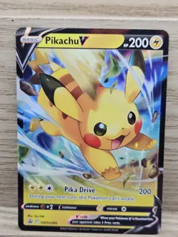 Pikachu V SWSH285 Sword & Shield Promo Cards Holo Pokemon Card TCG (15) - Image 1