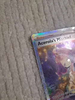 Acerola’s Mischief SIR English 183/132 Pokemon TCG Card - Image 3