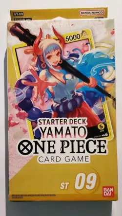One Piece Card Game English Starter Deck 9 ST-09 Yamato Sealed - Image 1