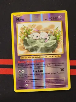 Pokemon Mew TCG 2016 XY Evolutions Reverse Holo Rare Card 53/108 - Image 1