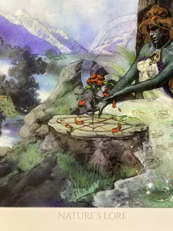 MTG✨Artist Signed NATURE’S LORE Art Print/Card✨ MINT SORCERY Terese Nielsen Art - Image 2