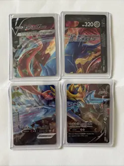 Zacian V-UNION [Set of 4] SWSH: Sword & Shield Promo Cards Holo - Image 1