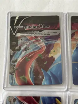 Zacian V-UNION [Set of 4] SWSH: Sword & Shield Promo Cards Holo - Image 3