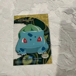 1998 Topps Pokemon Cards,3 Die Cut,1 Clear,Bulbasaur, Ghastly, Gloom, Butterfree - Image 3