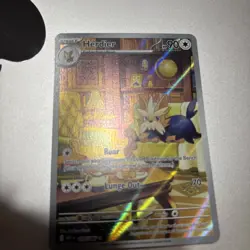 Pokemon TCG Herdier White Flare Illustration Rare Card 155/086 NM - Image 1