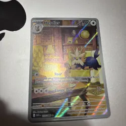 Pokemon TCG Herdier White Flare Illustration Rare Card 155/086 NM - Image 2