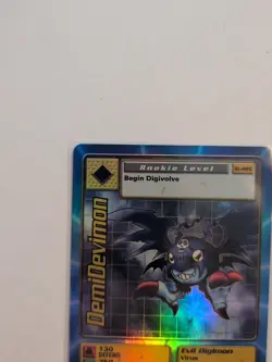 VINTAGE 1999 HOLO DemiDevimon ST-42s Digimon Card - Image 2