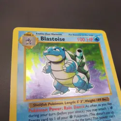 Blastoise 2/102 1999 Shadowless Holo Rare Base Set Pokemon Card LP - Image 5