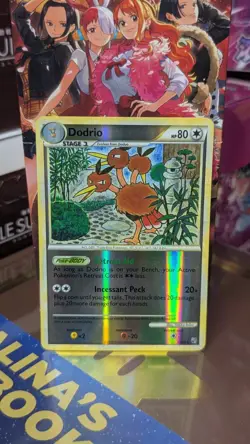 Pokemon TCG 2010 Dodrio 11/90 Undaunted Reverse Holo Rare Card - Image 1