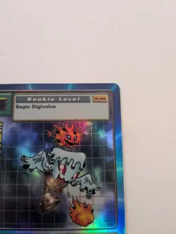 Candlemon ST-41S, Vintage Series 1 Starter Bandai Digimon Card, Foil, Rare - Image 4