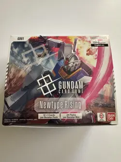 GUNDAM Card Game (Newtype Rising) Empty Box - Image 1