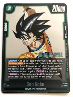 Son Goku FP-062 Release Event 4 Card Foil Promo Playset - Image 2