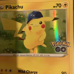 Pikachu Rare Holo Pokemon Go 2022 Card POGO 028/078 ⭐99p Start⭐ - Image 5