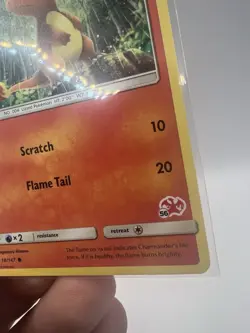 Charmander #56 18/147 Burning Shadows Charizard Stamped Pokemon TCG Card NM - Image 5