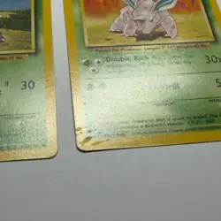 Pokemon TCG Nidoran Nidorino 2-Card Evolution Lot WOTC Vintage 1999 - Image 3