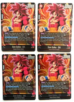 Son Goku : DA FP-050 Release Event 4 Card Foil Promo Playset - Image 1