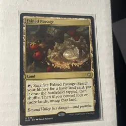 MTG Fabled Passage Bloomburrow 0252 Foil Rare - Image 1