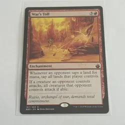 MTG War's Toll, Light Play, English Battlebond - Image 1