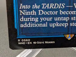 The Ninth Doctor (Showcase) Universes Beyond: Doctor Who Regular - Image 2