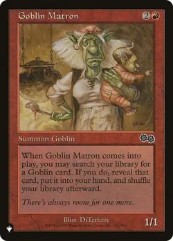 MTG - Goblin Matron - The List - MB2 - Magic the Gathering - Image 1