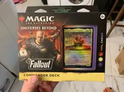 MTG Fallout Hail Caesar Commander Deck Universes Beyond Magic The Gathering - Image 1