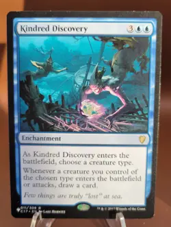 Kindred Discovery x1 MTG The List Mystery Magic Light Play LP English - Image 1