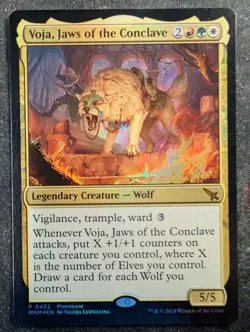 Voja, Jaws of the Conclave - Foil - Murders at Karlov Manor (MTG) - Image 1