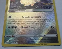 Pokemon TCG Radiant Eevee SWSH230 Promo Shiny Holo Rare Pokemon Go NM/M - Image 2