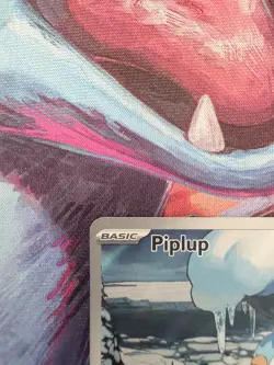 Pokemon Piplup 98/94 - Phantasmal Flames Illustration Rare - NM - Image 4