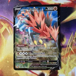 Galarian Zapdos V -NM- TG19/TG30 Swsh10: Astral Radiance Trainer Gallery Pokemon - Image 1