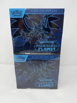 Pokemon Phantasmal Flames Elite Trainer Box Brand New Sealed Lot of 2 - Image 1