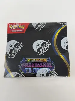 Pokemon ME02: Phantasmal Flames Booster Box New Sealed - Image 1