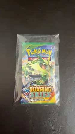 2015 | Pokemon | Pokemon XY: Roaring Skies Booster Pack | Mega Rayquaza Art - Image 1