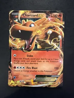 Charizard EX Ultra Rare XY Flashfire 11/106 Pokemon - Image 1