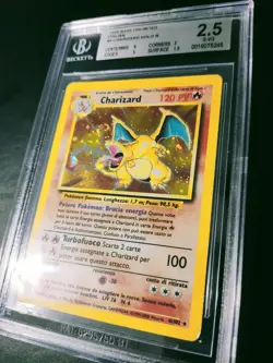 Pokemon Charizars Set base Holo BGS 2.5 Ita No Shining Goldstar - Image 4
