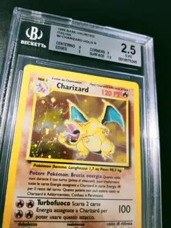 Pokemon Charizars Set base Holo BGS 2.5 Ita No Shining Goldstar - Image 5