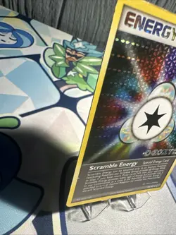 Pokemon Scramble Energy Deoxys 95/107 Reverse Holo Stamped LP Light Play - Image 4