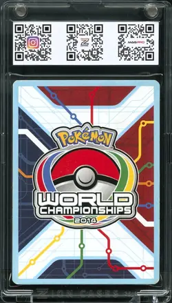 2014 TCG Pokemon #79 M Kangaskhan EX 79/106 World Championships Flashfire MP - Image 5