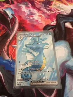 Pokemon TCG Kingdra ex 080/064 Shrouded Fable English Ultra Rare Full Art Holo - Image 1