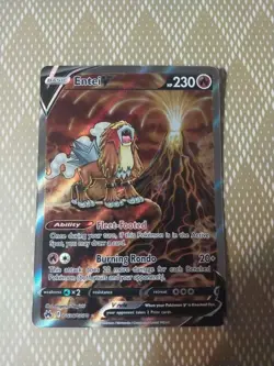 Entei v Crown Zenith Galarian Gallery Holo Ultra Rare Pokemon TCG GG36/GG70 - Image 1
