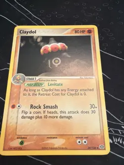 Pokemon TCG Emerald #24/106 Claydol non holo NM - Image 3