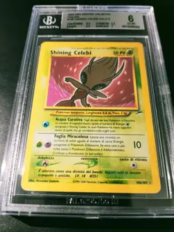 Pokemon Shining Celebi Neo Destiny BGS 6 Ita No Goldstar - Image 2