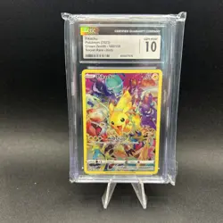 Pokemon Pikachu Crown Zenith Secret Rare Full Art #160 CGC 10 Gem Mint - Image 1