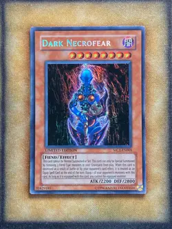 Yugioh Dark Necrofear MC1-EN005 Secret Rare Limited Edition MP - Image 1