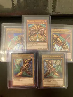 yugioh exodia the forbidden one complete set ygld ultra rare MINT - Image 1