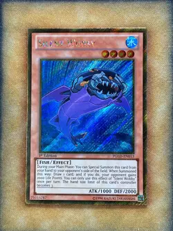 Yugioh Silent Wobby PGLD-EN013 Gold Secret Rare 1st Ed NM - Image 1