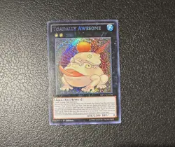 Yugioh Toadally Awesome MP17-EN150 Secret Rare LP - Image 1